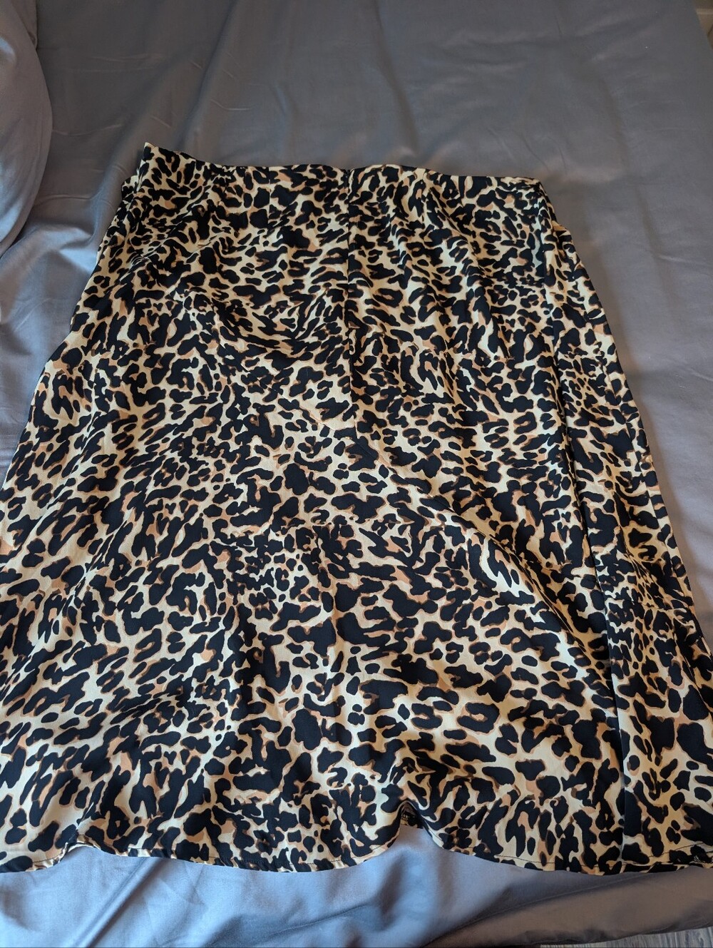 Eloquii 20 Cheetah Leopard Midi Skirt - Picture 2 of 7